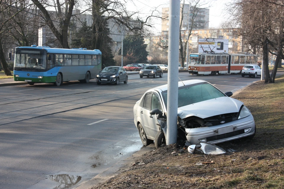 ДТП на улице Черняховского