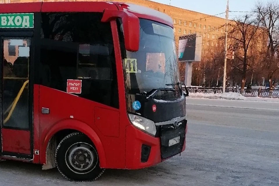 В рязанской маршрутке пострадала беременная женщина. Фото: "Новости Рязани".