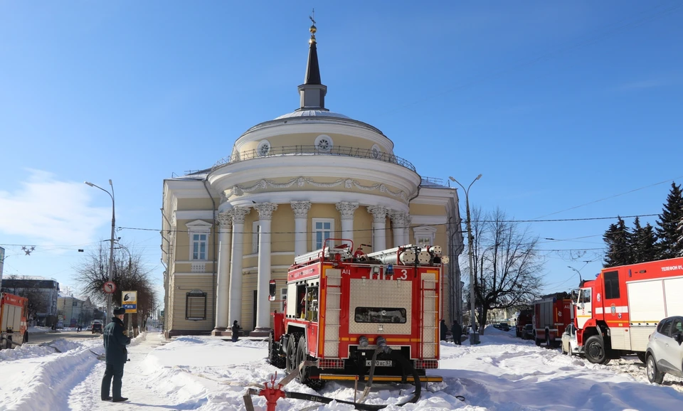 На случай реального ЧП отработана схема действий