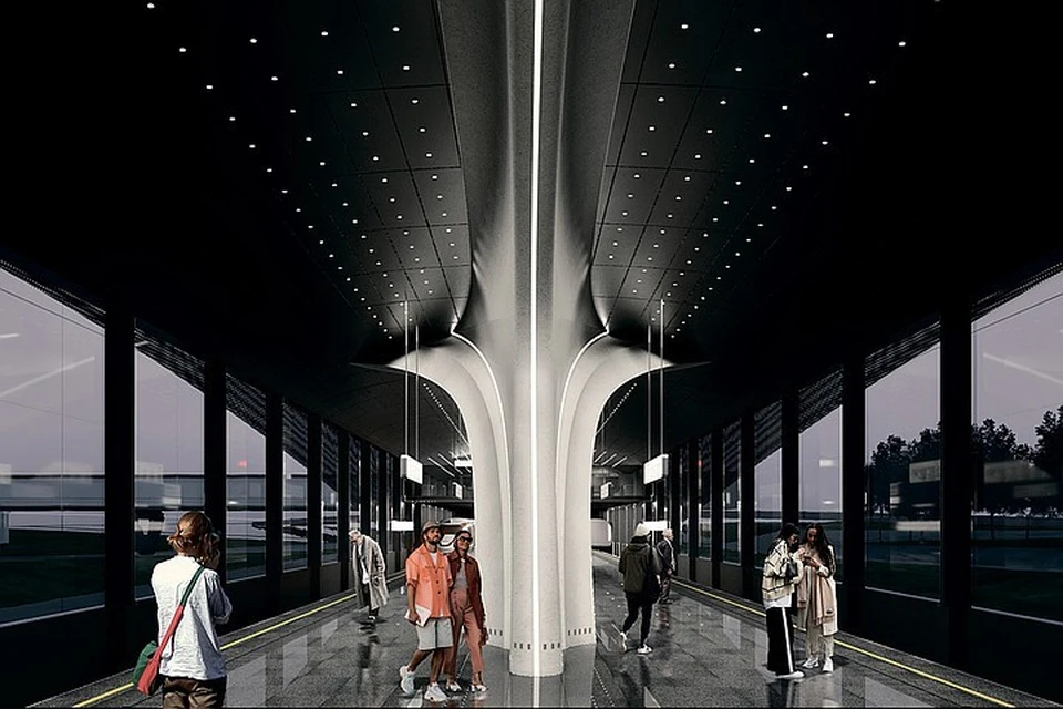 Чтобы пассажирам было комфортно пользоваться станцией, ее построят по принципиально новой технологии. В архитектурное оформление могут быть внесены изменения.