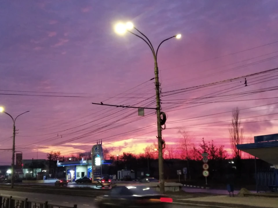 Авария произошла на улице Энгельса