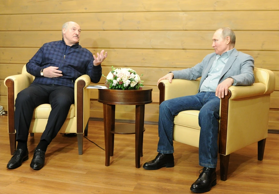 Рассказываем, о чем разговаривали Путин и Лукашенко в Сочи 22 февраля.