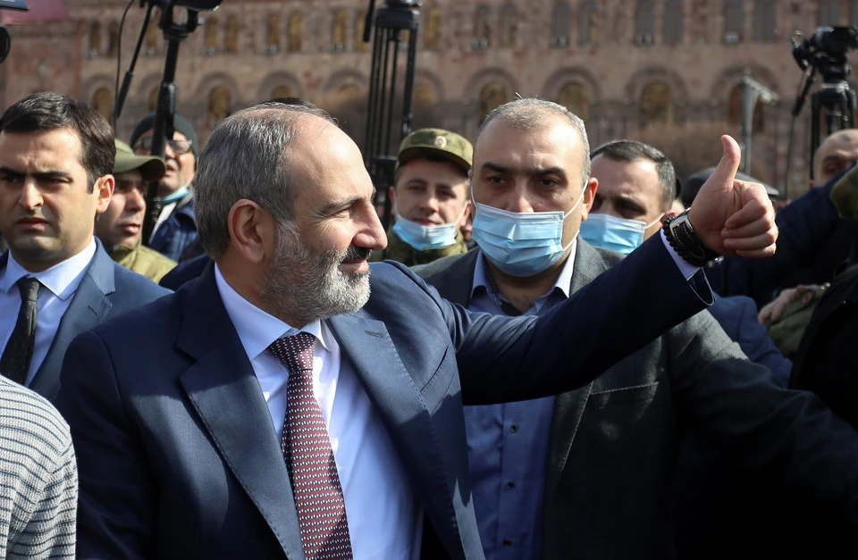 Пашинян назвал условие своего ухода с поста премьера Армении