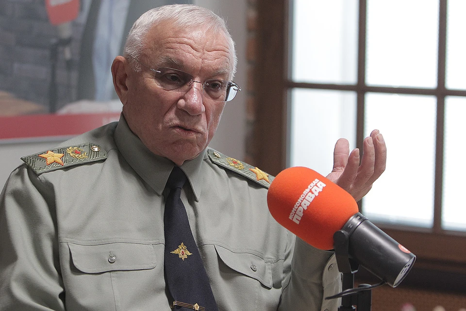 Генерал армии Анатолий Куликов на радио "Комсомольская правда".
