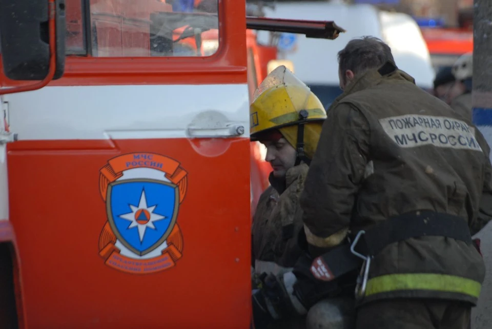 В Тульской области два человека погибли в загоревшемся из-за ДТП авто