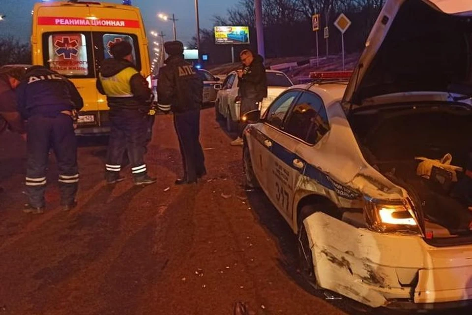 В пригороде Владивостоке произошло смертельное ДТП. Фото: пресс-служба УМВД России по Приморскому краю.