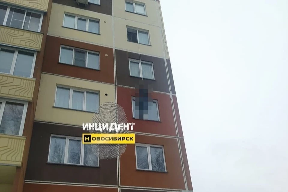 В Новосибирске в многоэтажке мужчина покончил с собой. Фото: "Инцидент Новосибирск"