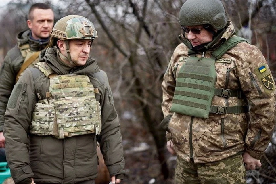 Зеленский с Хомчаком после инспекции соединений ВСУ в Донбассе поняли, что без ближневосточных головорезов им не обойтись. Фото: ОПУ