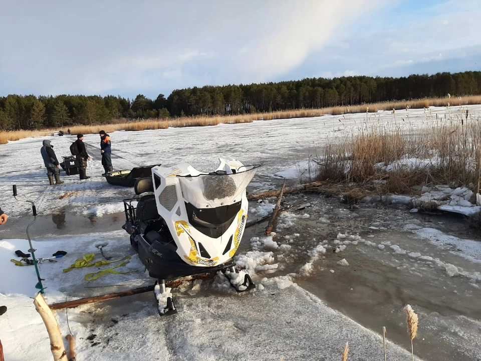 В районе действует запрет выхода на лед