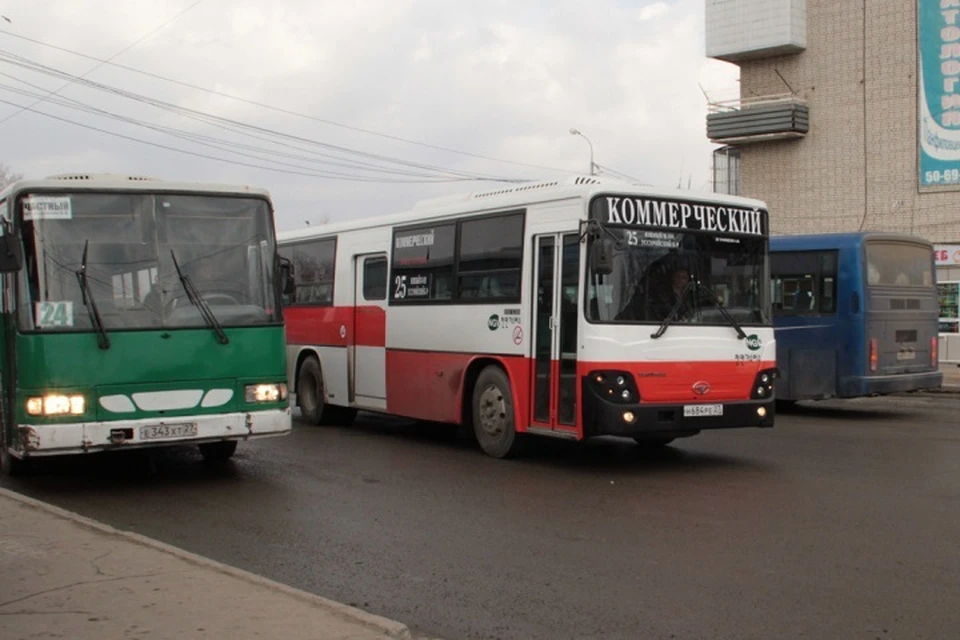 Участились жалобы на нарушения расписания и маршрутов автобусов в Хабаровске