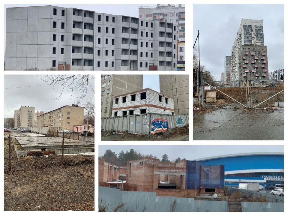 Мэрия Челябинска планирует завершить строительство этих объектов. Коллаж: natalyakotova.official / Instagram.com