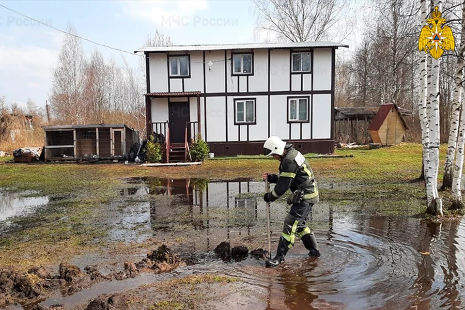 Ситуация с паводком находится на контроле МЧС Фото: ГУ МЧС России по Тверской области