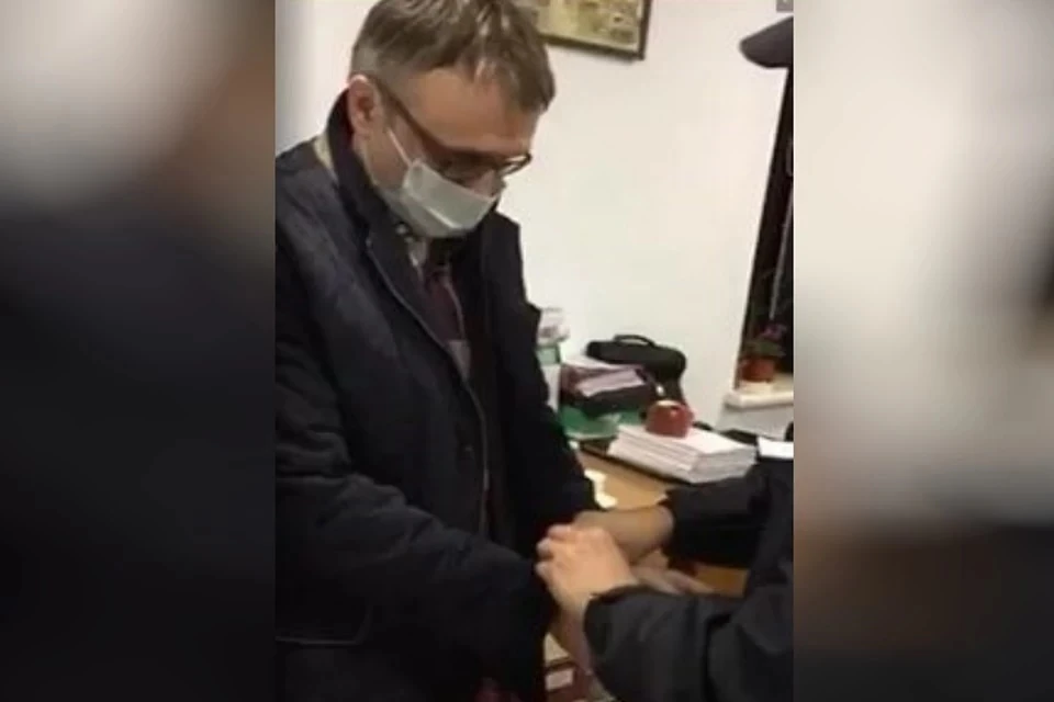 Фото задержания: СУ СКР по СК
