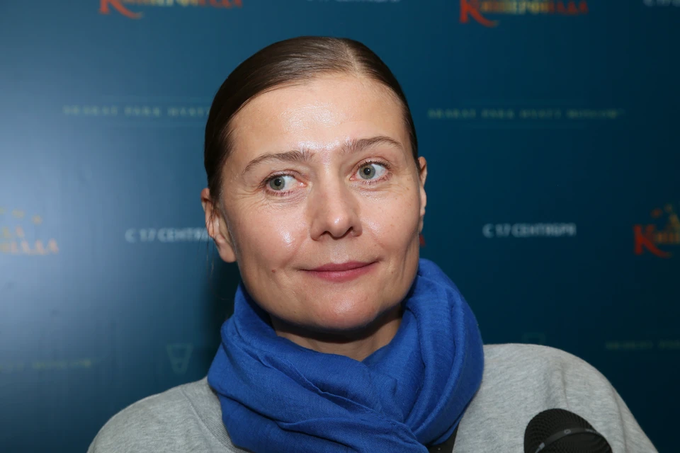 Актриса Мария Голубкина.