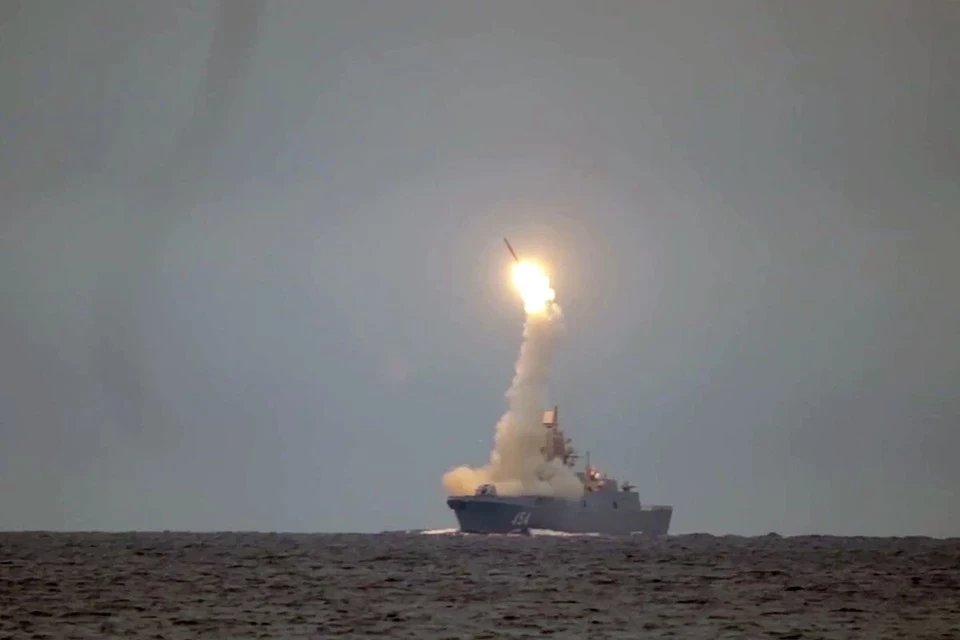 Испытания гиперзвуковой ракеты «Циркон» намерены завершить в 2021 году. Фото: Пресс-служба Минобороны РФ/ТАСС