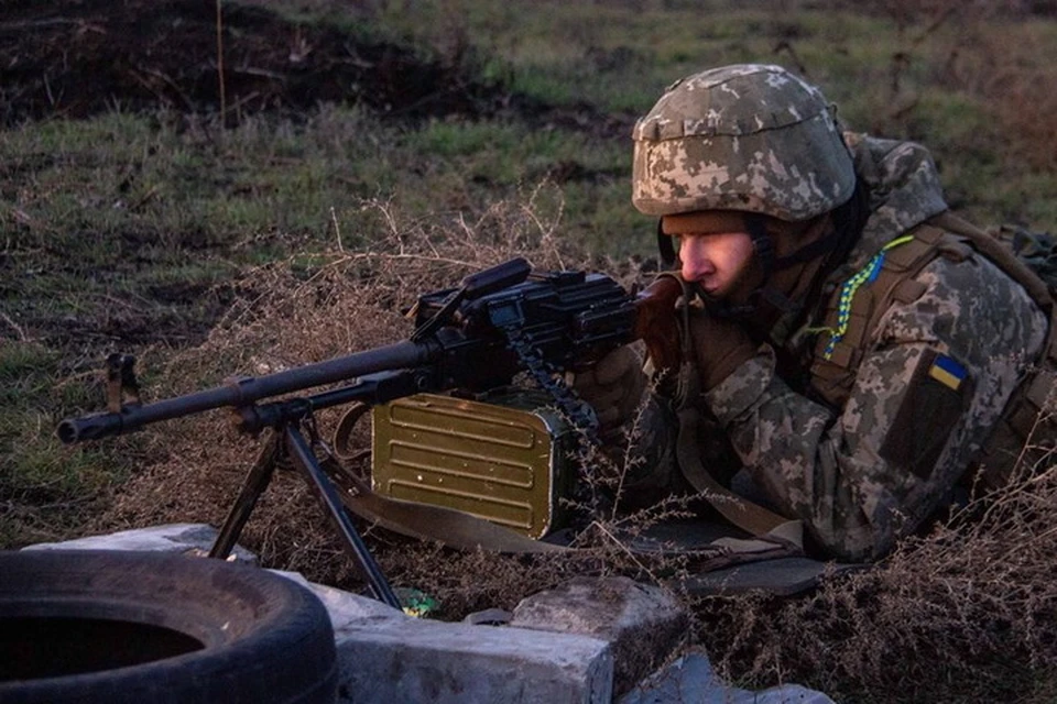 Украинские военные стреляли из гранатометов и пулеметов. Фото: Пресс-центр штаба ООС