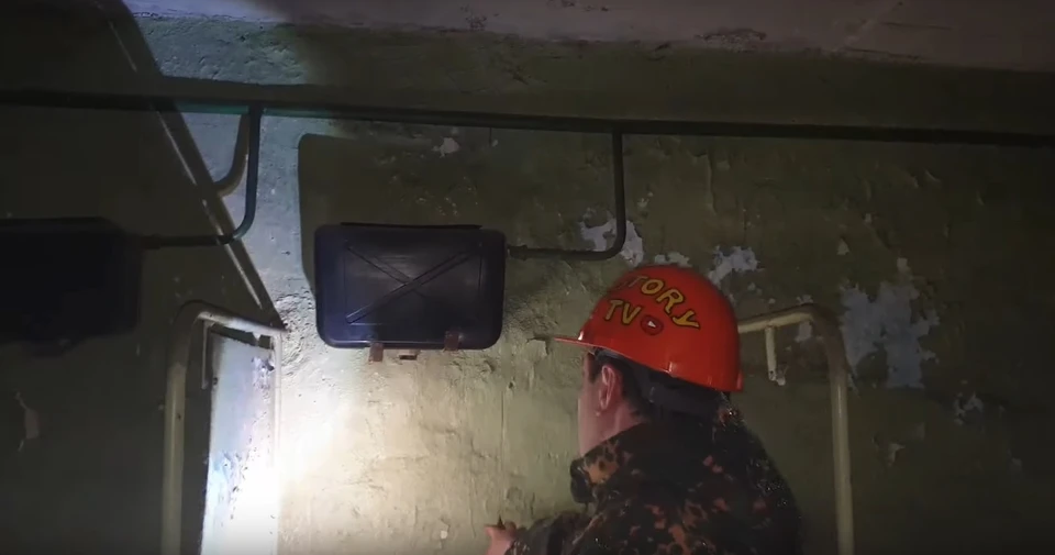 Рязанский блогер снял видео из бомбоубежища кинокопировальной фабрики. Фото: Денис Мурушкин HistoryTV Рязань