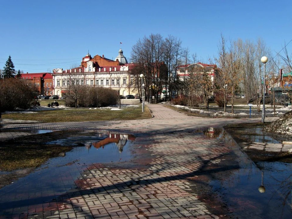 Весна в томске фото