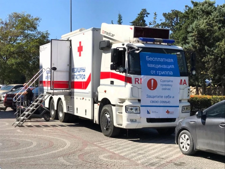 В городе работают четыре мобильных пункта, где можно поставить вакцину от коронавируса