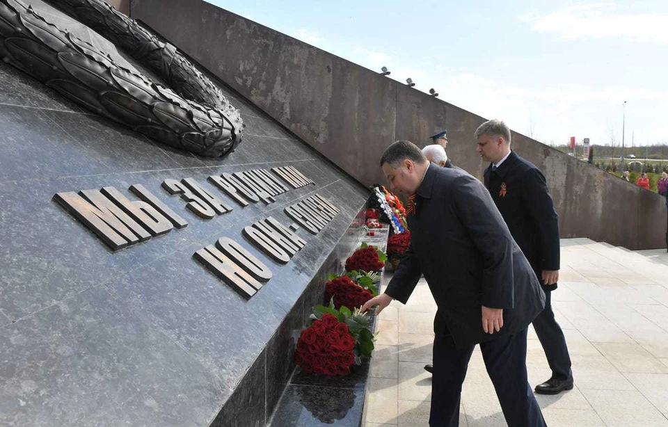 6 мая Ржевский мемориал посетил губернатор Тверской области Игорь Руденя. Фото: ПТО