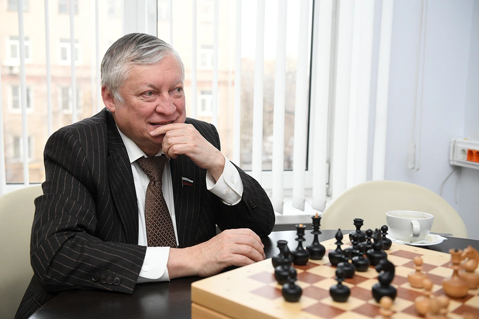 Шахматист, заместитель председателя комитета Госдумы РФ по международным делам Анатолий Карпов