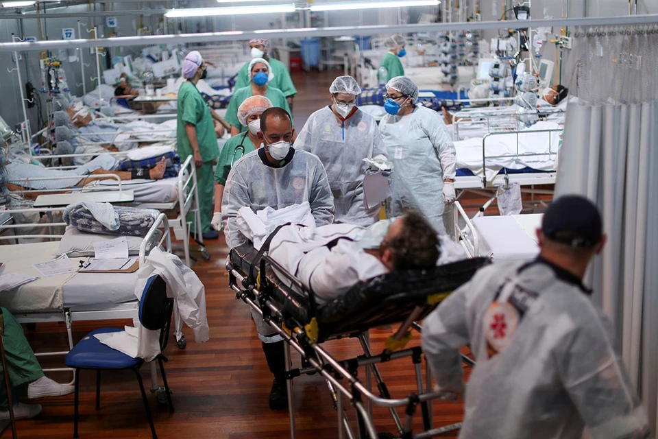 Бразилия продолжает ставить печальные рекорды во время этой пандемии коронавируса.
