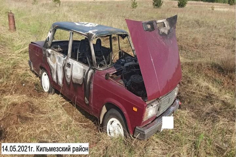 В результате взрыва газового баллона мужчина скончался на месте. Фото: vk.com/gibdd43