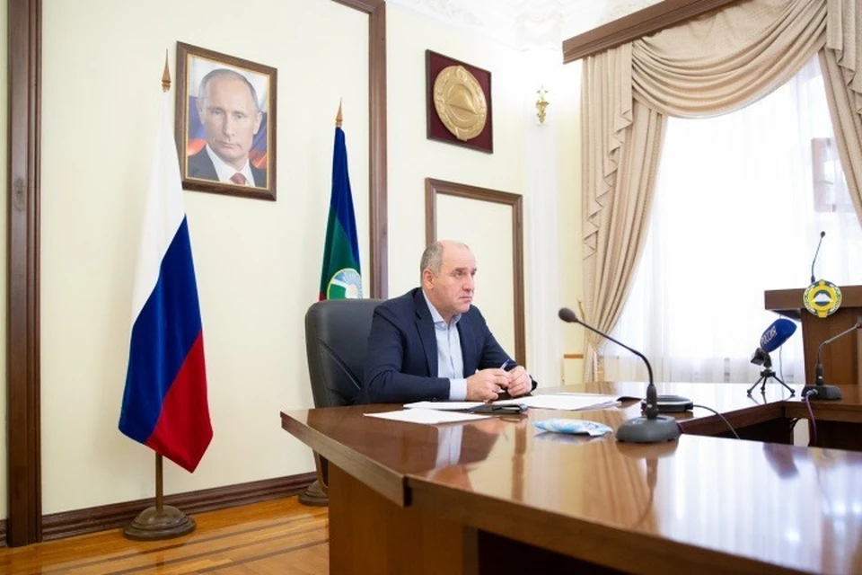 Глава Карачаево-Черкесской Республики Рашид Темрезов. Фото: пресс-служба Темрезова