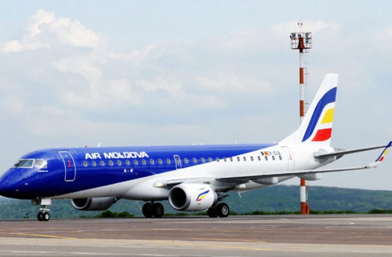 Инцидент произошел с бортом молдавской авиакомпании (Фото: air Moldova).