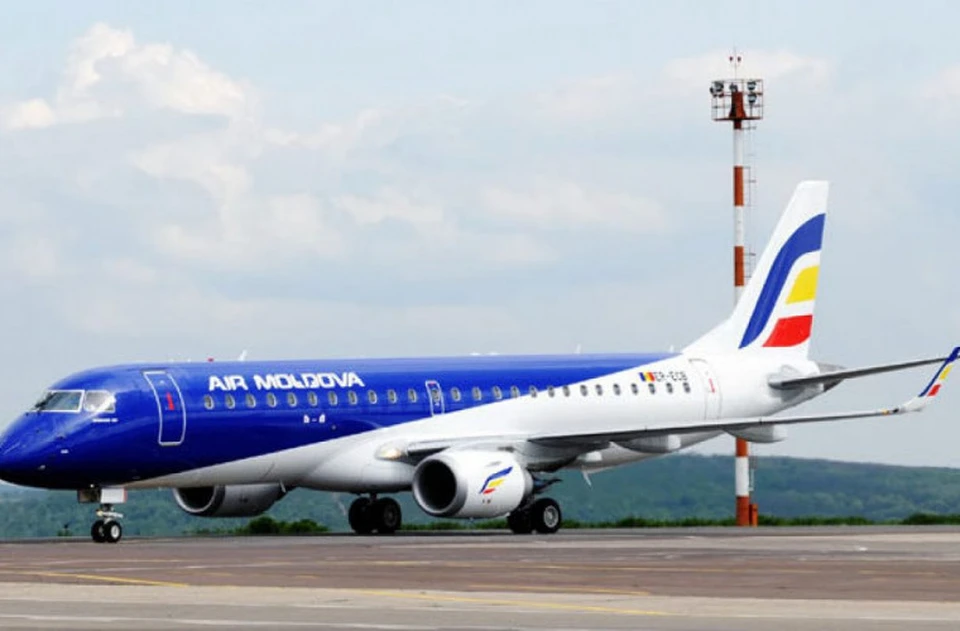 Инцидент произошел с бортом молдавской авиакомпании (Фото: air Moldova).