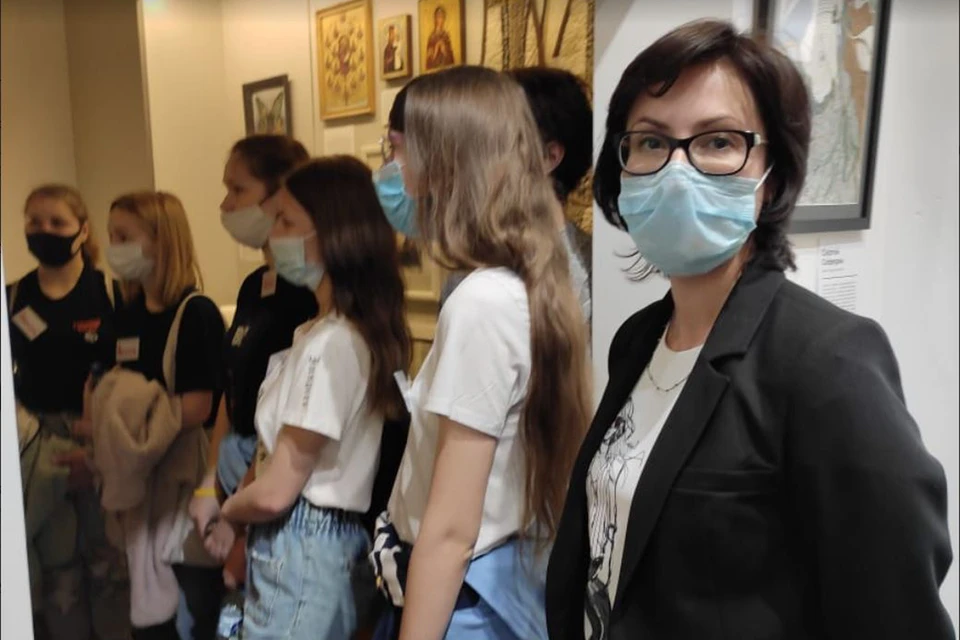 "Урок доброты" прошел по инициативе главврача детской городской поликлиники № 7, муниципального депутата Елены Кац. Фото: Николай ТЕМНИКОВ.