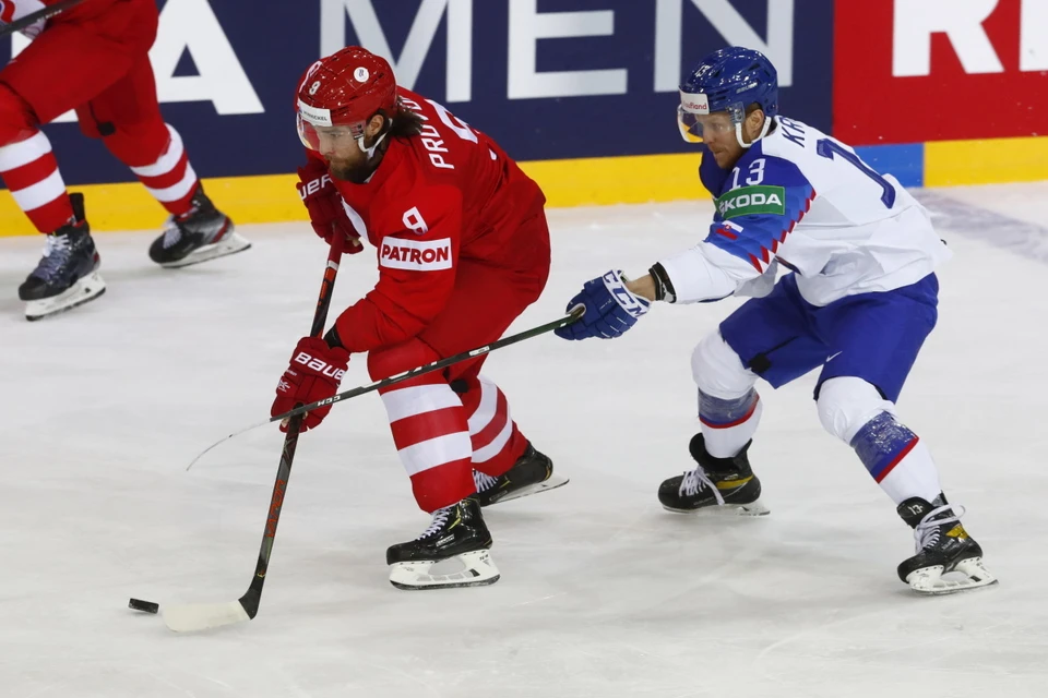 Россия проиграла Словакии 1:3 на ЧМ-2021 по хоккею в Латвии.