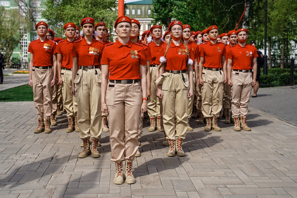Юнармейцы отмечают юбилей