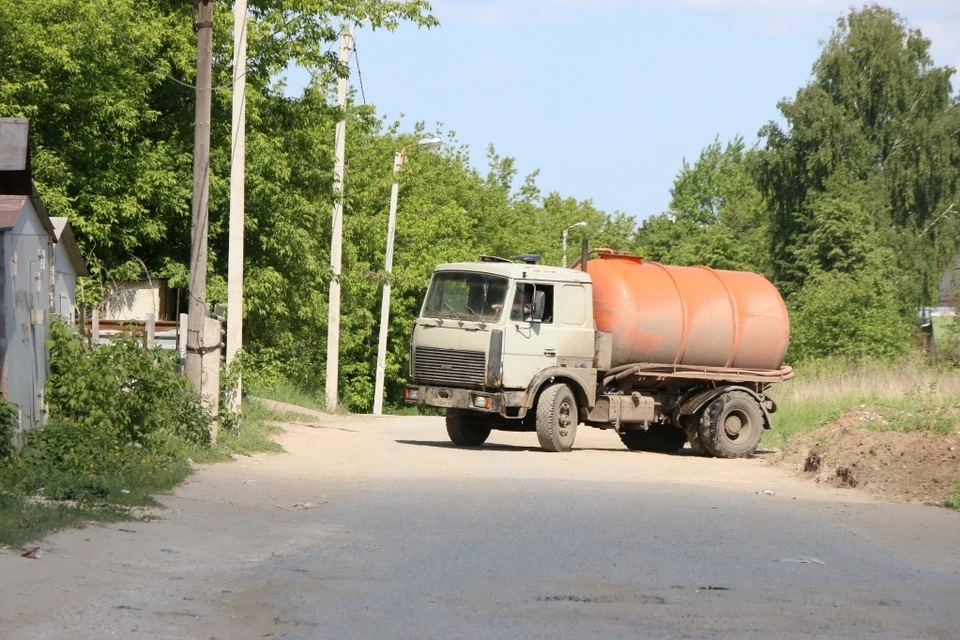 Черного ассенизатора поймали во время обхода округа