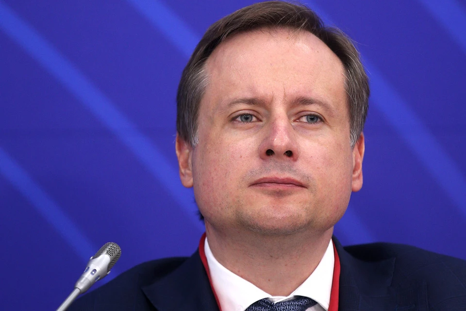 Заместитель генерального директора ОАО "Российские железные дороги" Евгений Чаркин. Фото: Егор Алеев/фотохост-агентство ТАСС