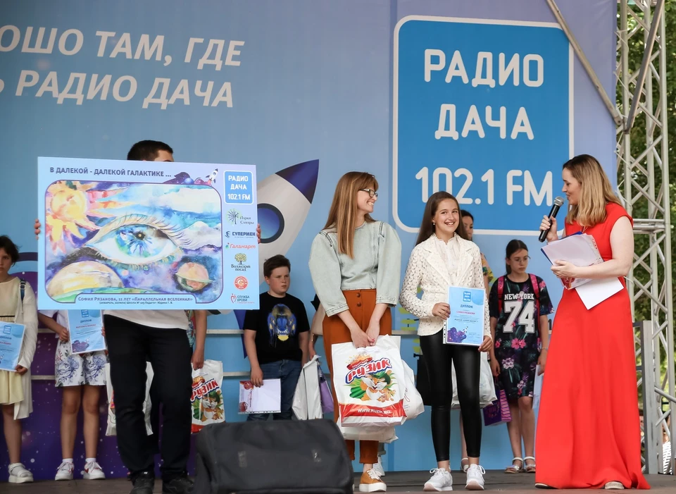 В День защиты детей самарские юные таланты получили призы от партнеров конкурса рисунков