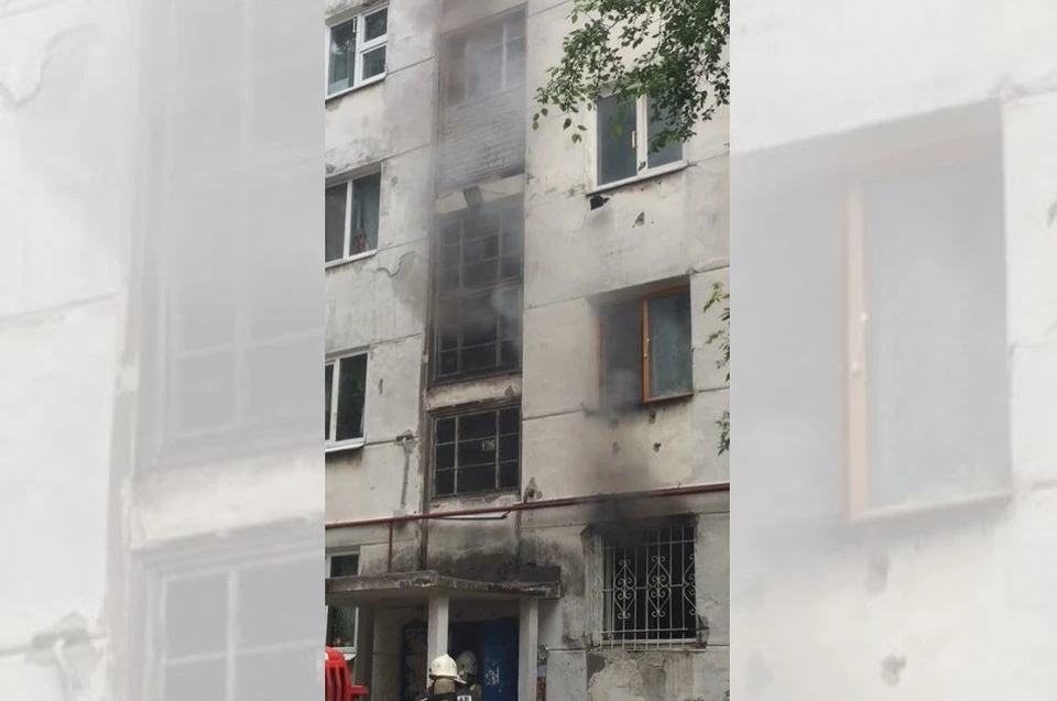 Причины пожара устанавливаются. Фото: ЧП Березники/ВКнтакте