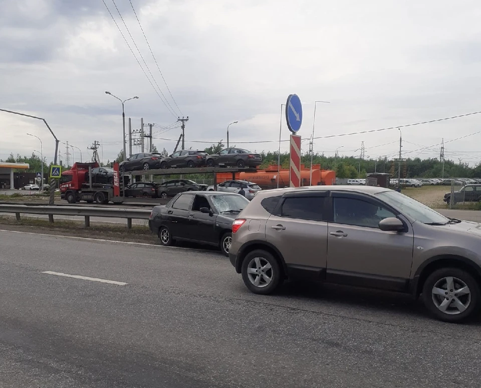 Молодую девушку сбили насмерть на улице Ларина в Нижнем Новгороде.