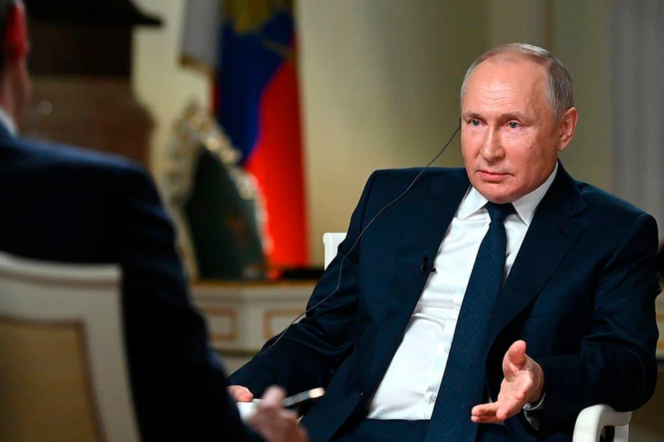Владимир Путин ответил на вопросы журналиста NBC Кира Симмонса