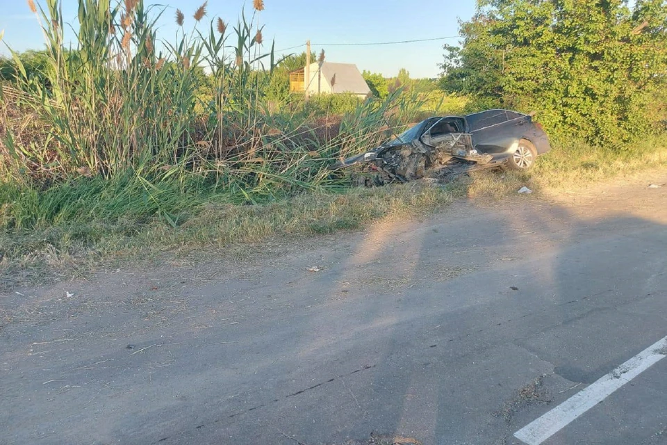 Школьница пострадала в ДТП в Ростовской области. Фото: ГИБДД по РО