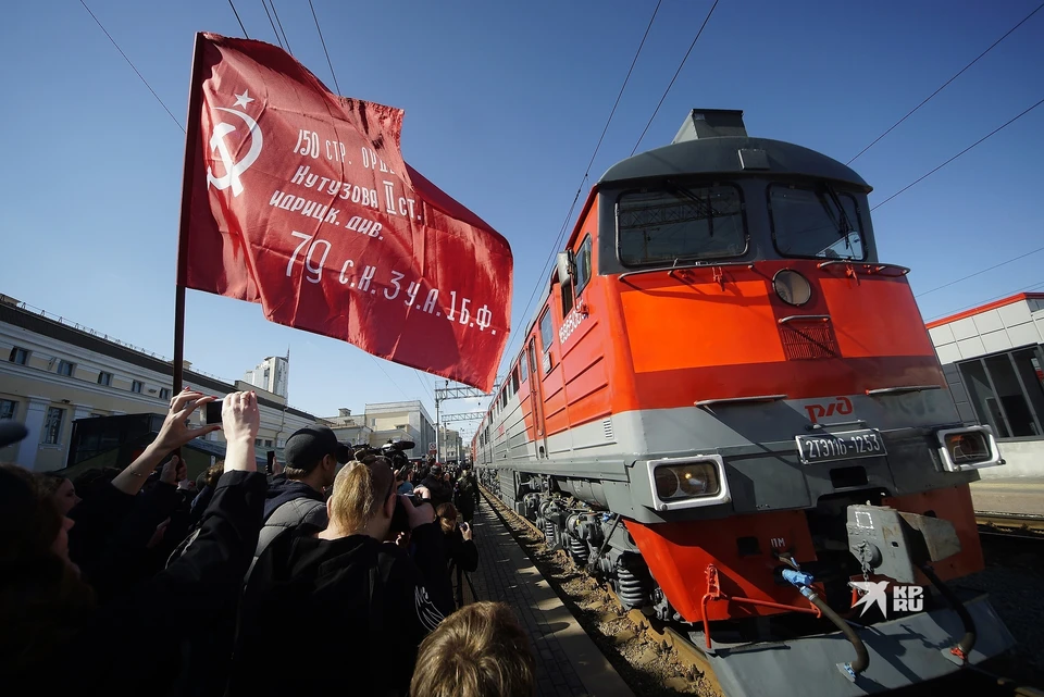 Поезд пробудет в Екатеринбурге всего четыре часа
