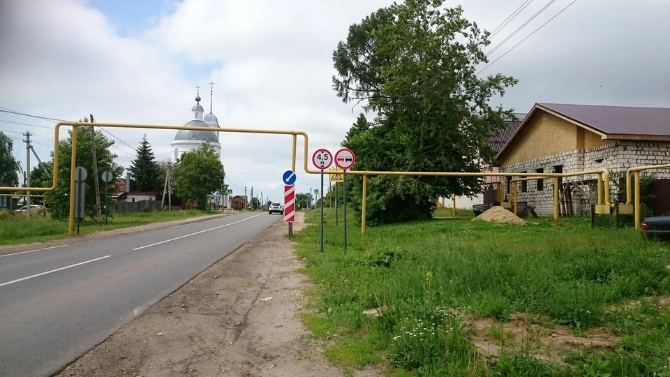 газовые трубы в Кирилловке