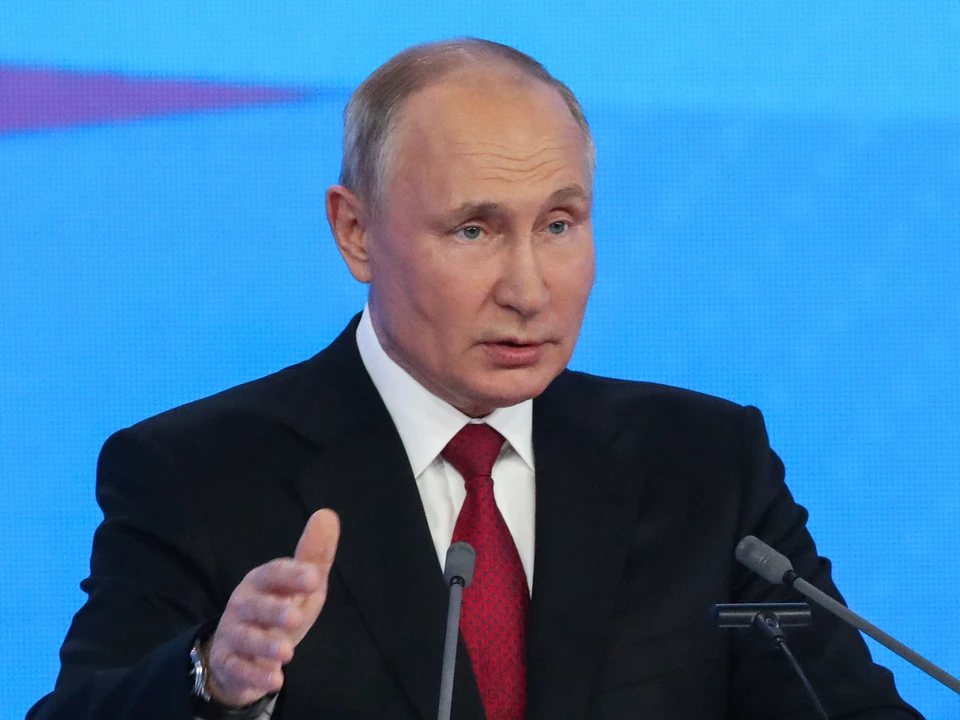 Владимир Путин. Фото: Сергей Карпухин/ТАСС