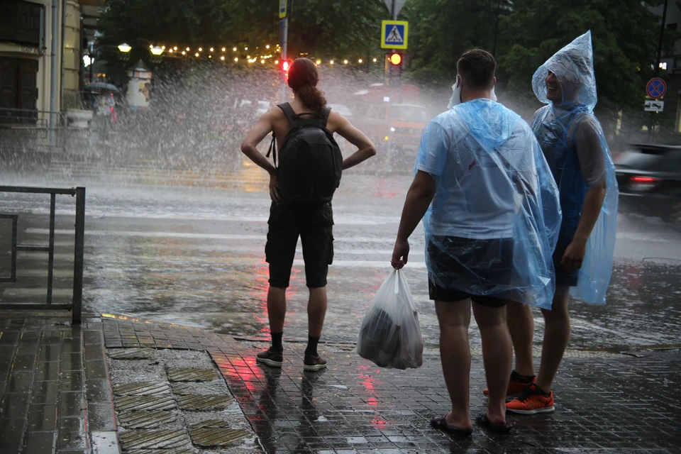 Потоп в Красноярске 20 июня