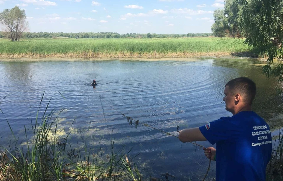 Водолазы дважды выезжали на поиск утонувших Фото: ПСС Самарской области