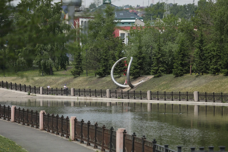 Уровень воды в красноярском Енисее за сутки опустился на 26,5 сантиметров