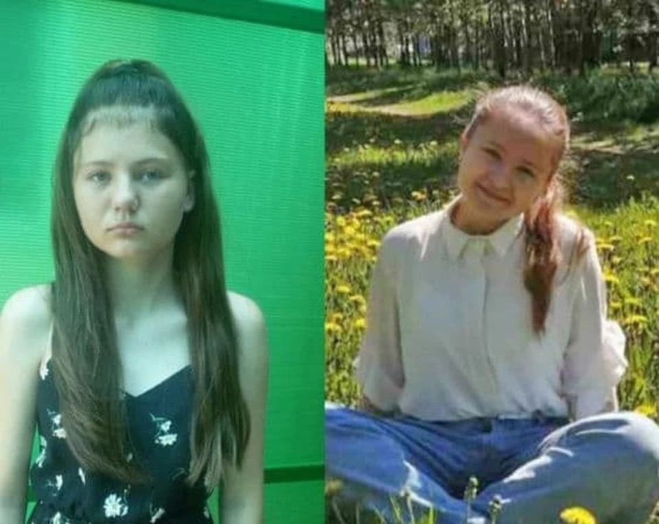 12-летняя Полина Веснина и 13-летняя Лада Клещева - настоящие герои. Фото: МЧС по Курганской области
