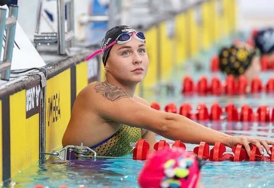 Анна Егорова в этом году установила рекорд России в плавании вольным стилем на 400 метров.