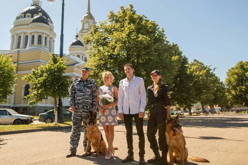 Семья Егоровых из Рыбинска.