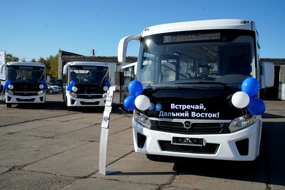 Хабаровские перевозчики закупили 53 новых автобуса